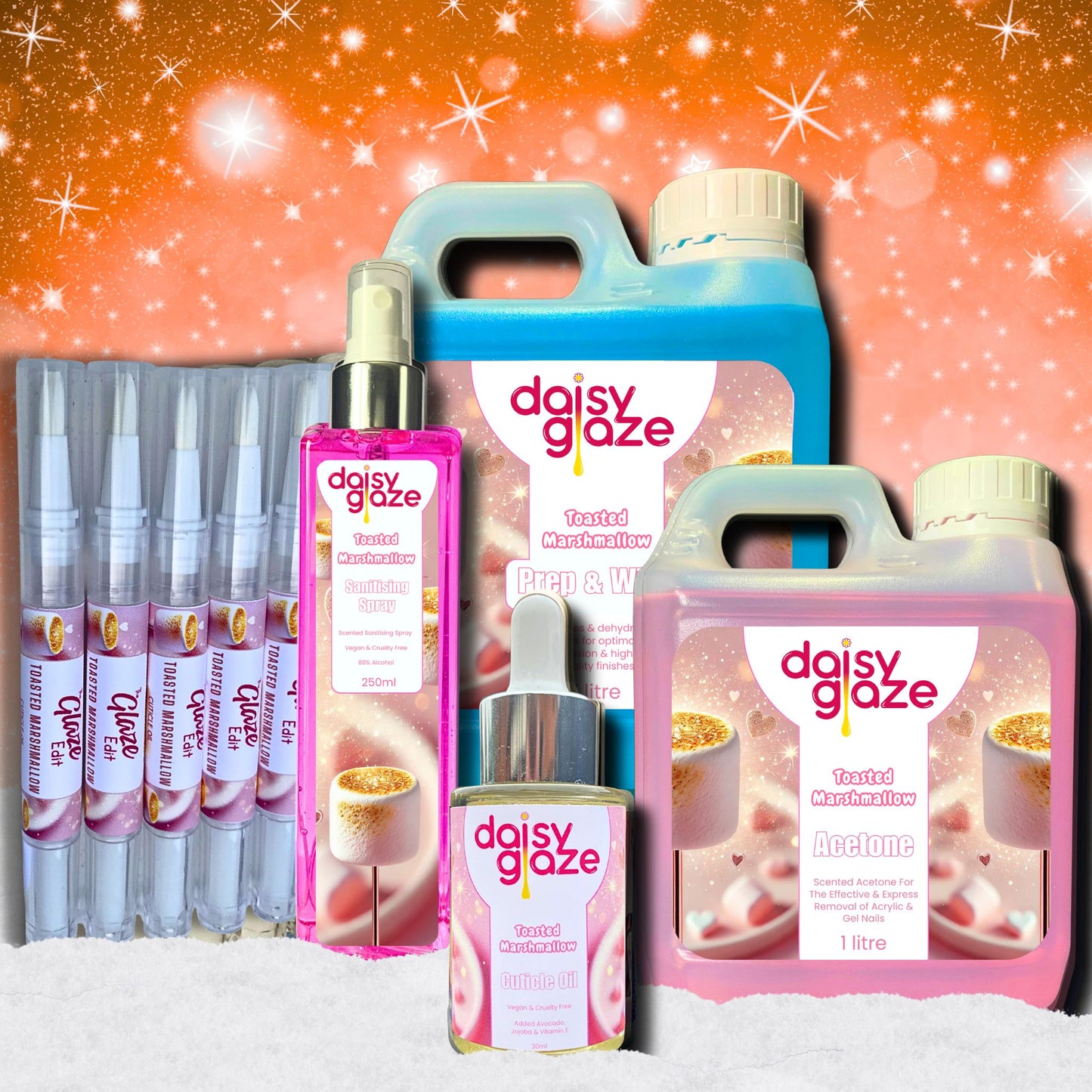 XL Toasted Marshmallow Frosted Fairytale Bundle