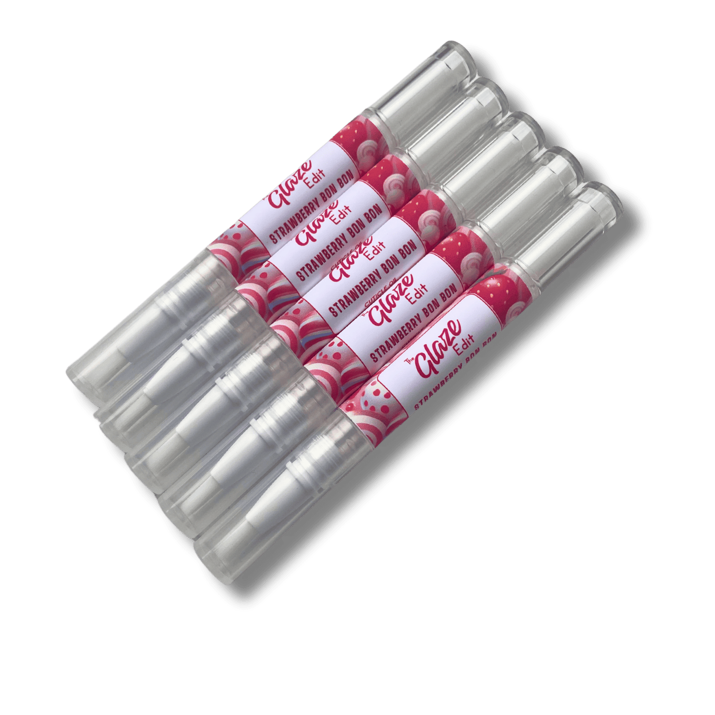 Strawberry Bon Bon Cuticle Oil - 5 Pack